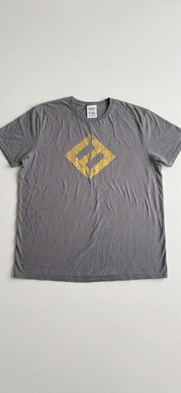 Gildan Foo Fighters Concrete And Gold Tour T-Shirt Size 3XL Gray